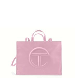 Large Telfar shopping bag.